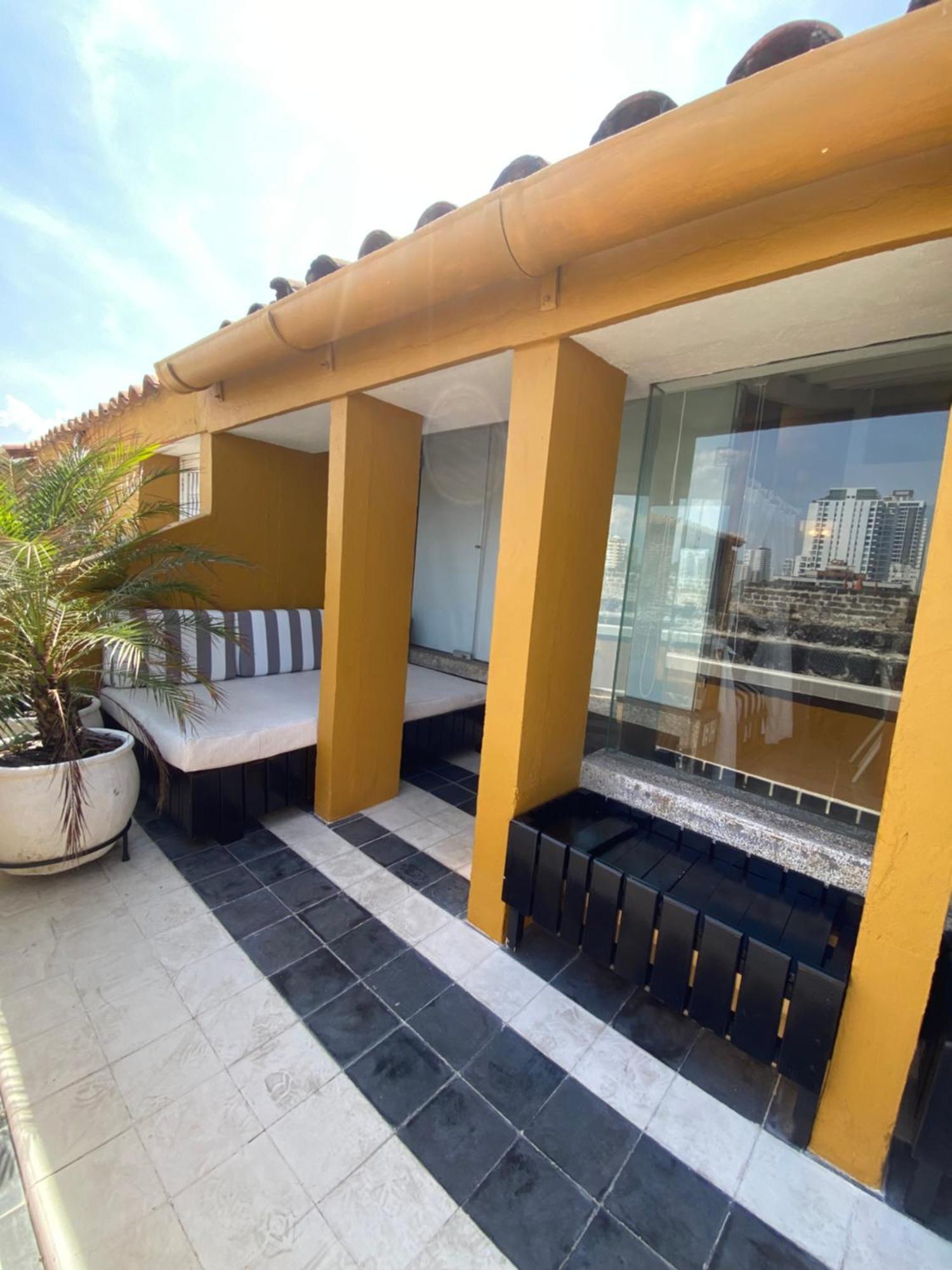 Apartamento Duplex Vista Al Mar Y Murallas Nuevo En La Ciudad Amurallada Apartment Cartagena Luaran gambar